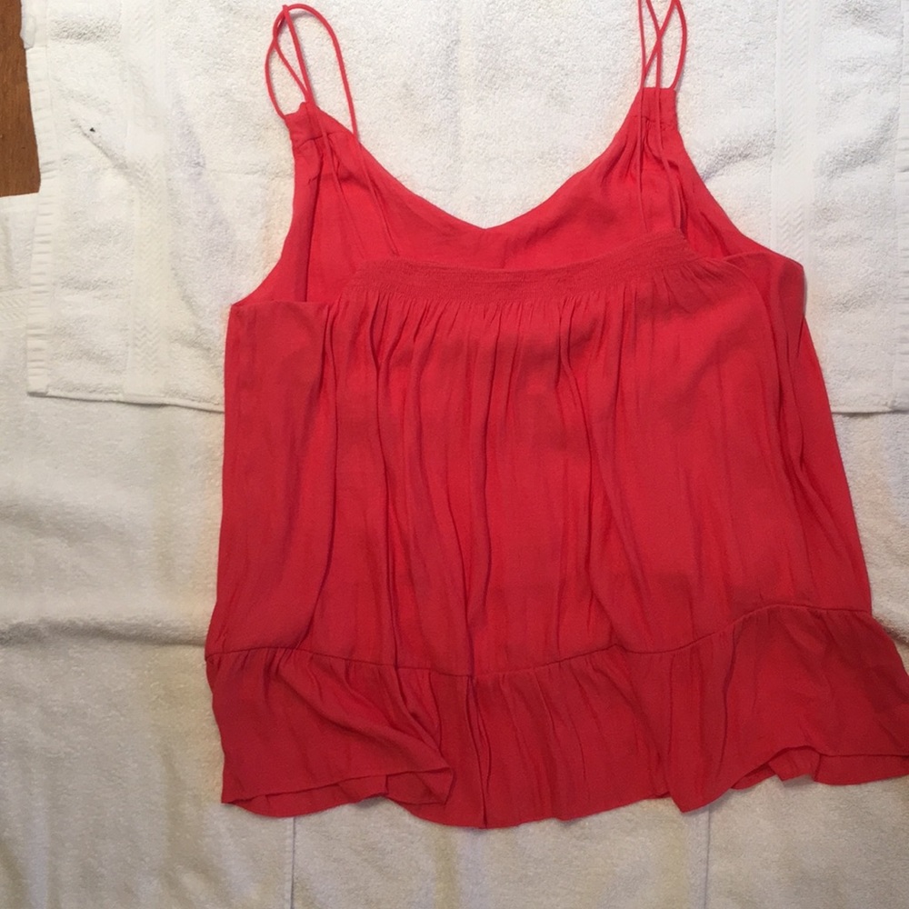 Coral pink top